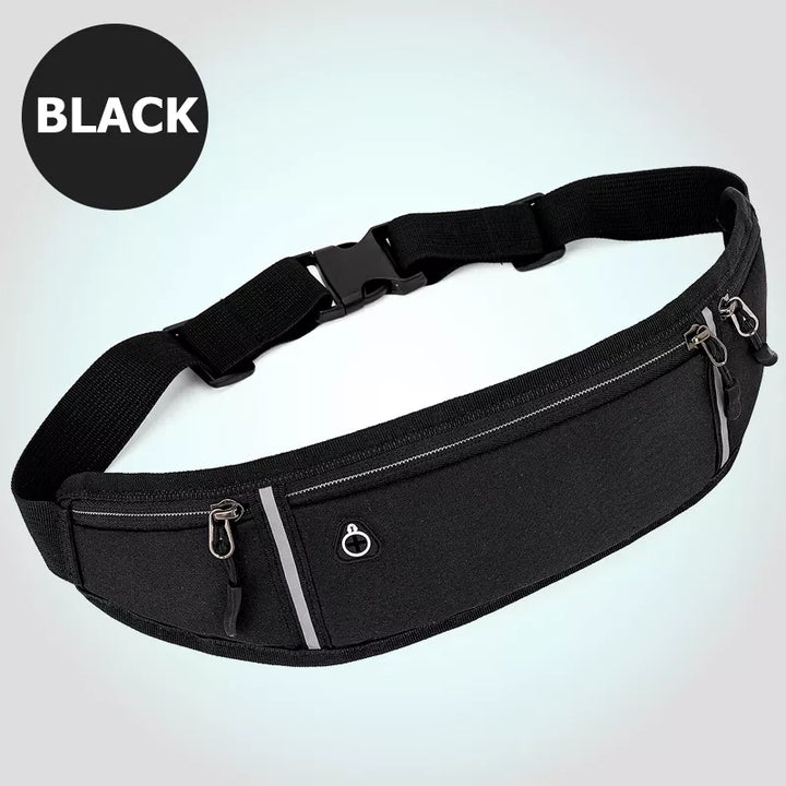 Professional Running Waist Bag Sports Belt Pouch Mobile Phone Case Men Women Hidden Pouch Gym SportsBags Running Belt Waist Pack - Too-Eazy