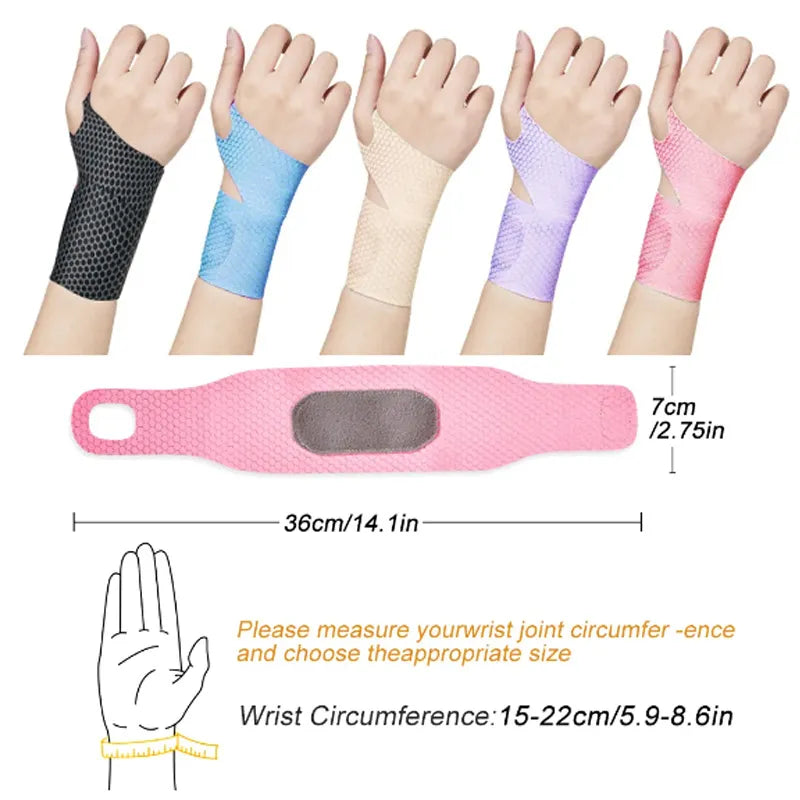 1PCS Adjustable Wristbands , Carpal Protector, Breathable Injury Wrap Band Strap foot