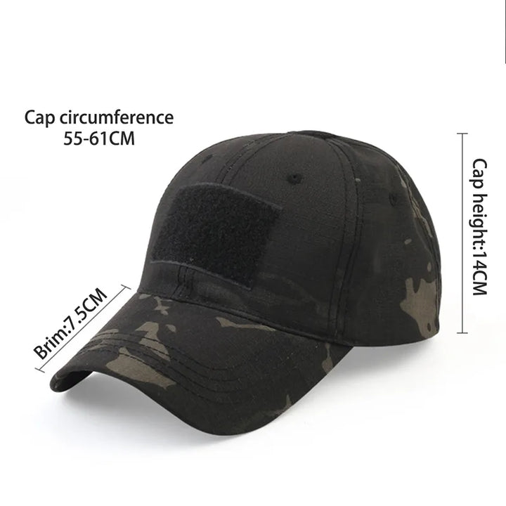 1PCS Military Baseball Caps Camouflage Tactical Army Soldier Combat Paintball Adjustable Summer Snapback Sun Hats Men Women - Too-Eazy