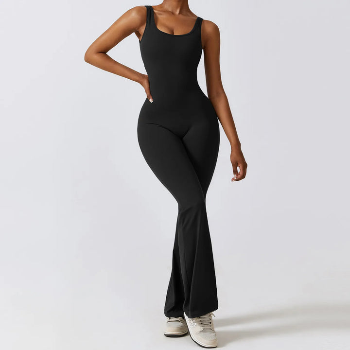 New Gym Set Women Training Yoga Suit Sportswear Women Sports Jumpsuit Fitness Rompers Stretch Female Push Up Workout Bodysuits - Too-Eazy