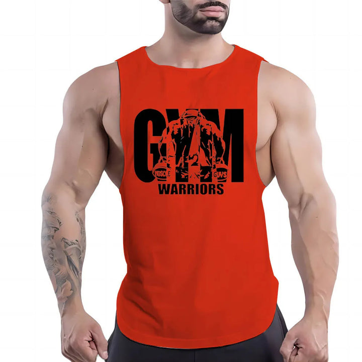 Gym Clothing Men Tank Top Sleeveless Shirt Basketball Outdoor Fashion Leisure Breathable Four Seasons Quick Dry Y2k Sport Fnaf