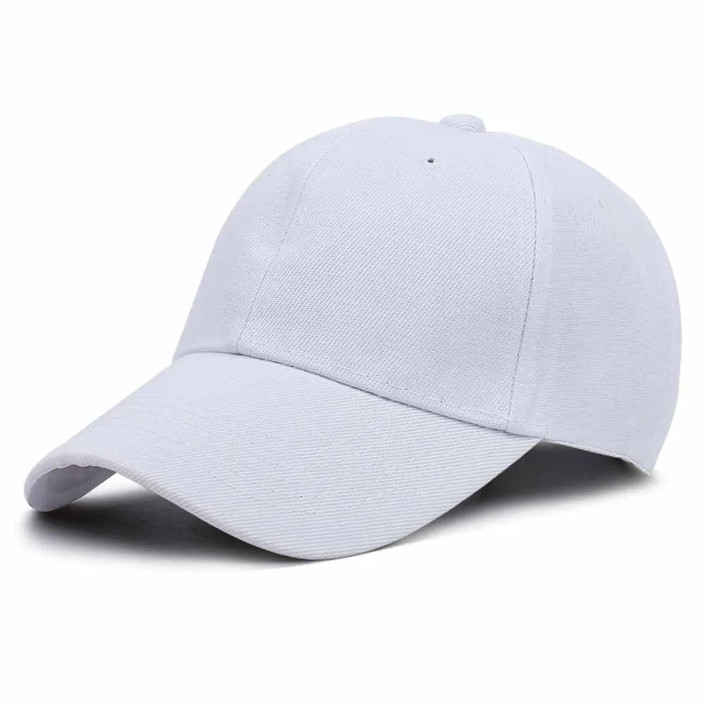 Men Women Multiple Colour Baseball Cap Peaked Cap Solid Color Adjustable Unisex Spring Summer Dad Hat Shade Sport Baseball Hats - Too-Eazy