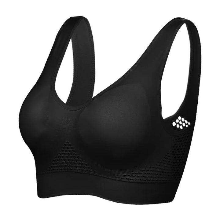 Breathable Women's Tops Hollow Out Sports Bras Gym Running Fitness Yoga Bra Sportswear Padded Push Up Sports Tops - Too-Eazy