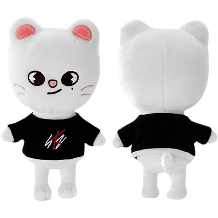 Skzoo Plush Toys 20cm Stray Kids Plush Wolf Chan Cartoon Stuffed Animal Plushies Doll Kawaii Companion for Kids Adults Fans Gift