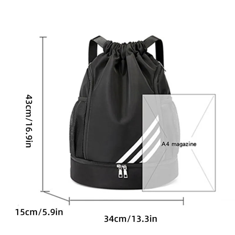 Sport Basketball Backpack Travel Outdoor Waterproof Swimming Fitness Travel Sports Bag Basketball Pouch Hiking Climbing Backpack - Too-Eazy