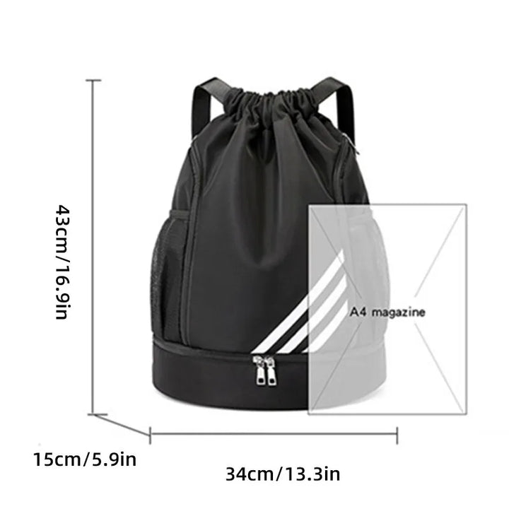 Sport Basketball Backpack Travel Outdoor Waterproof Swimming Fitness Travel Sports Bag Basketball Pouch Hiking Climbing Backpack - Too-Eazy