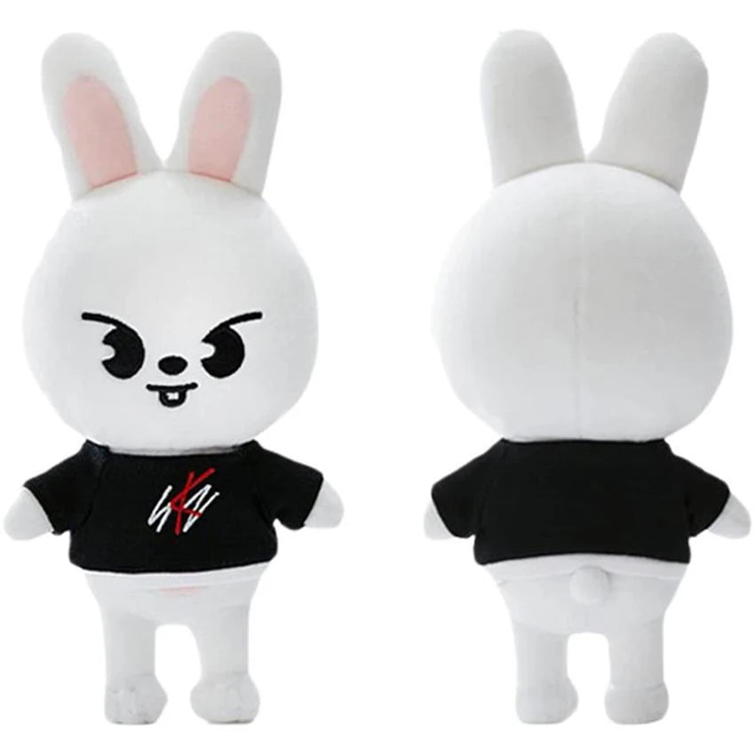 Skzoo Plush Toys 20cm Stray Kids Plush Wolf Chan Cartoon Stuffed Animal Plushies Doll Kawaii Companion for Kids Adults Fans Gift