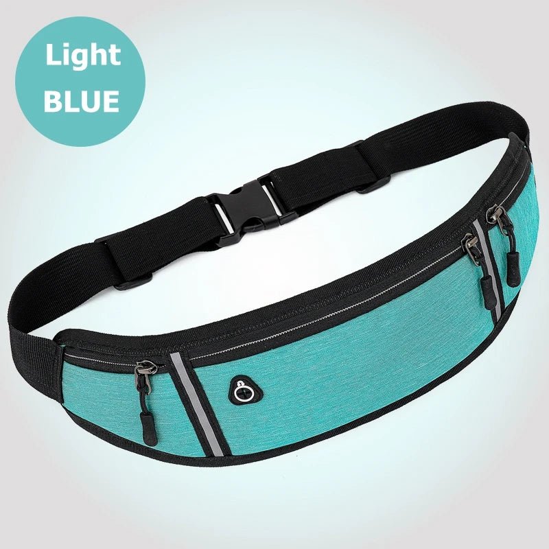 Professional Running Waist Bag Sports Belt Pouch Mobile Phone Case Men Women Hidden Pouch Gym SportsBags Running Belt Waist Pack - Too-Eazy