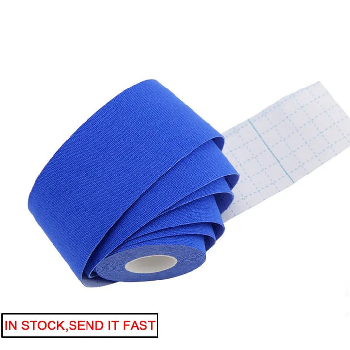 2022 New Kinesiology Tape Athletic Recovery Elastic Tape Kneepad Muscle Pain Relief Knee Pads Support for Gym Fitness Bandage - Too-Eazy