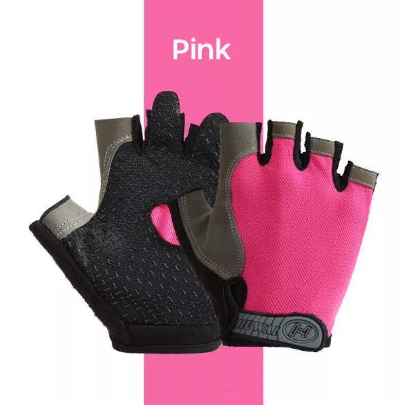 Half Finger Gloves Anti-Slip Anti-sweat Gym Fitness Fishing Cycling Gloves Outdoor Summer UV Protection Gloves Cycling Equipment - Too-Eazy