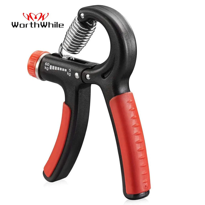 WorthWhile 5-60Kg Gym Fitness Hand Grip Men Adjustable Finger Heavy Exerciser Strength for Muscle Recovery Hand Gripper Trainer - Too-Eazy