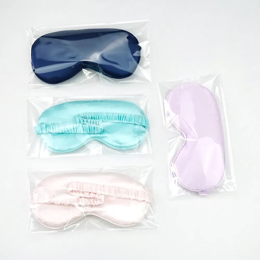 Imitated Silk Eye Patch Shading Sleep Eye Mask Eyepatch Travel Relax Cover Eyeshade Health Sleeping Shield Eye Care Tools - Too-Eazy