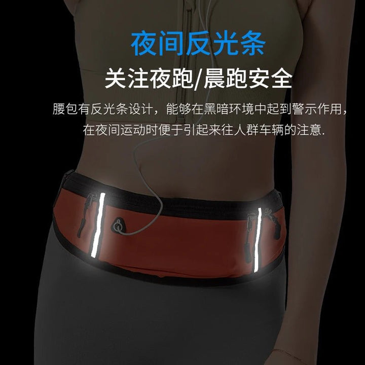 Professional Running Waist Bag Sports Belt Pouch Mobile Phone Case Men Women Hidden Pouch Gym SportsBags Running Belt Waist Pack - Too-Eazy