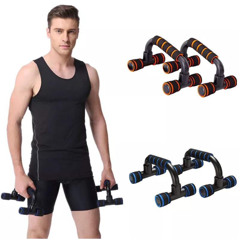 Non-slip Push Up Stand Home Fitness Power Rack Gym Handles Pushup Bars Exercise Arm Chest Muscle Training Bodybuilding Equipment - Too-Eazy