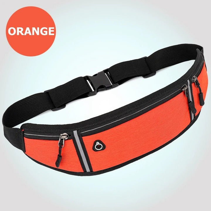 Professional Running Waist Bag Sports Belt Pouch Mobile Phone Case Men Women Hidden Pouch Gym SportsBags Running Belt Waist Pack - Too-Eazy