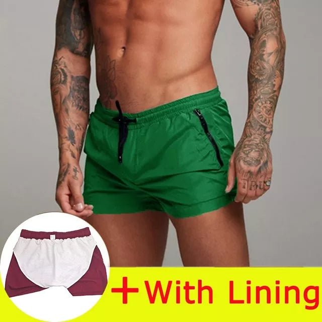 2023 New Mens Swimsuit Sexy Swimwear Men Swimming Shorts Men Briefs Beach Shorts Sports Suits Surf Board Shorts Men Swim Trunks - Too-Eazy