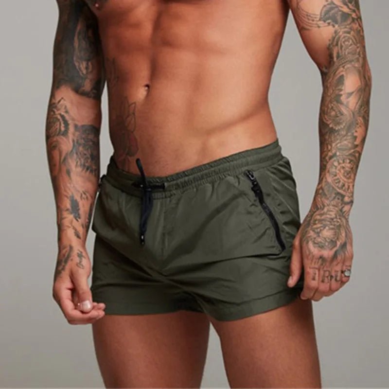 2023 New Mens Swimsuit Sexy Swimwear Men Swimming Shorts Men Briefs Beach Shorts Sports Suits Surf Board Shorts Men Swim Trunks - Too-Eazy