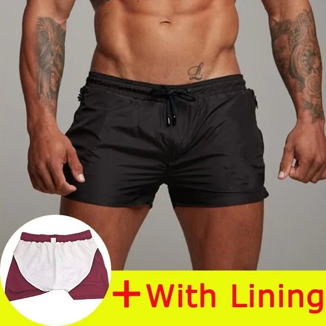 2023 New Mens Swimsuit Sexy Swimwear Men Swimming Shorts Men Briefs Beach Shorts Sports Suits Surf Board Shorts Men Swim Trunks - Too-Eazy