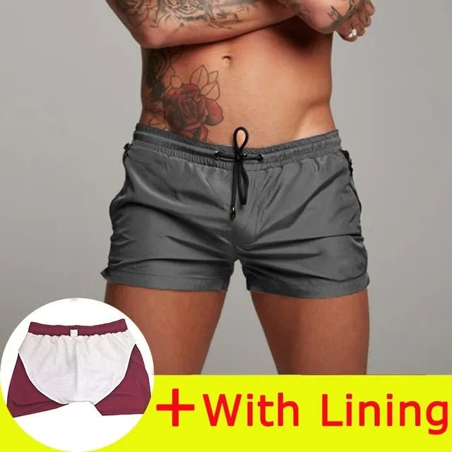 2023 New Mens Swimsuit Sexy Swimwear Men Swimming Shorts Men Briefs Beach Shorts Sports Suits Surf Board Shorts Men Swim Trunks - Too-Eazy