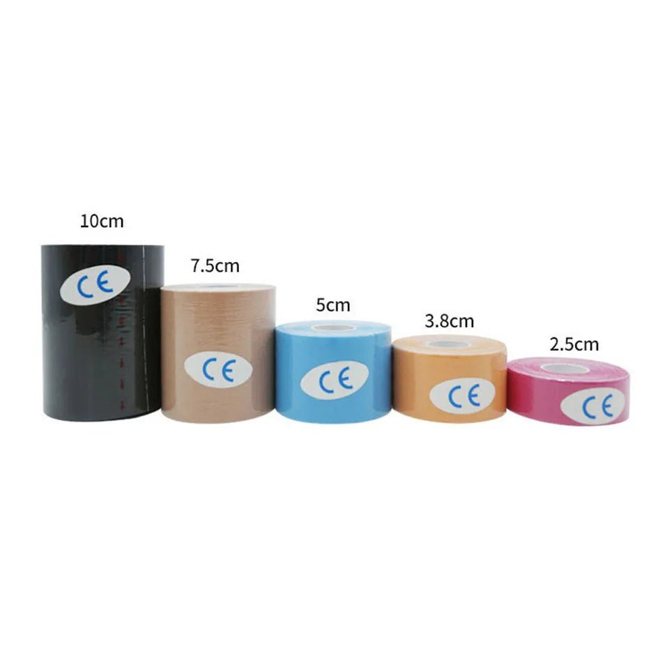 2022 New Kinesiology Tape Athletic Recovery Elastic Tape Kneepad Muscle Pain Relief Knee Pads Support for Gym Fitness Bandage - Too-Eazy