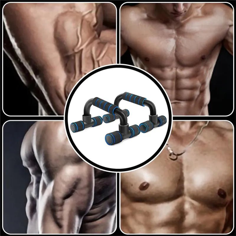 Non-slip Push Up Stand Home Fitness Power Rack Gym Handles Pushup Bars Exercise Arm Chest Muscle Training Bodybuilding Equipment - Too-Eazy