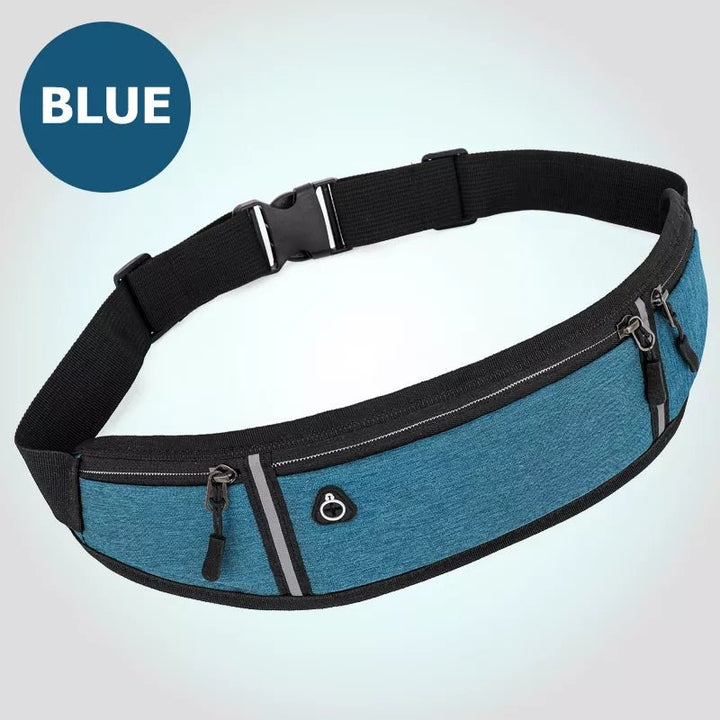 Professional Running Waist Bag Sports Belt Pouch Mobile Phone Case Men Women Hidden Pouch Gym SportsBags Running Belt Waist Pack - Too-Eazy