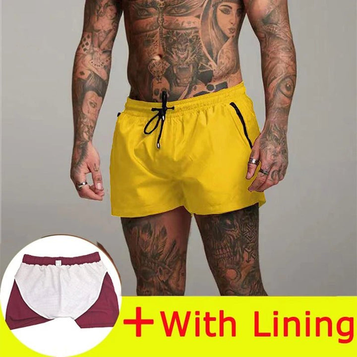 2023 New Mens Swimsuit Sexy Swimwear Men Swimming Shorts Men Briefs Beach Shorts Sports Suits Surf Board Shorts Men Swim Trunks - Too-Eazy