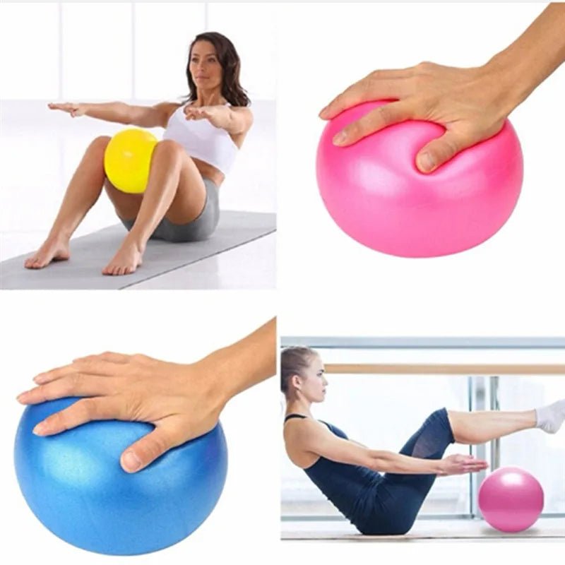 45/25cm Yoga Ball Exercise Gymnastic Fitness Pilates Ball Balance Exercise Gym Fitness Yoga Core Ball Indoor Training Yoga Ball - Too-Eazy