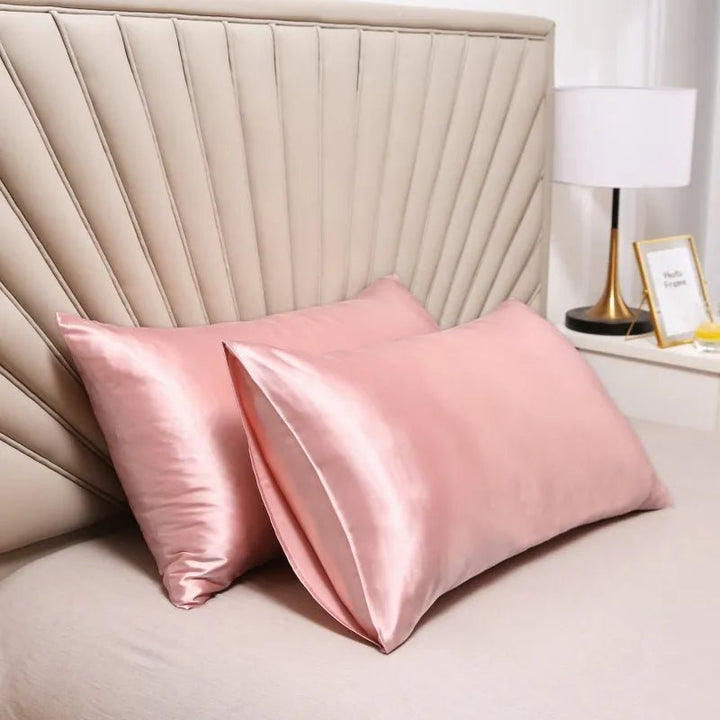 Pillowcase 100% Silk Pillow Cover Silky Satin Hair Beauty Pillow case Comfortable Pillow Case Home Decor wholesale - Too-Eazy