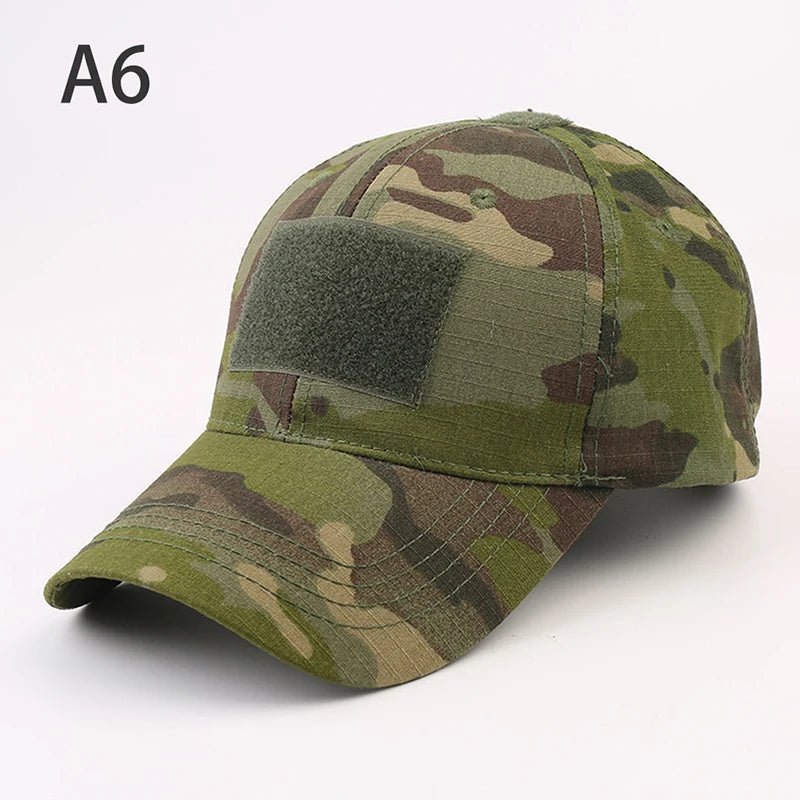 1PCS Military Baseball Caps Camouflage Tactical Army Soldier Combat Paintball Adjustable Summer Snapback Sun Hats Men Women - Too-Eazy