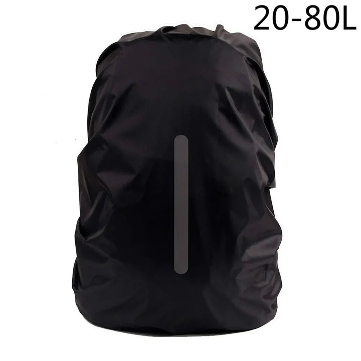 Reflective Waterproof Backpack Rain Cover Outdoor Sport Night Cycling Safety Light Raincover Case Bag Camping Hiking 25-75L - Too-Eazy