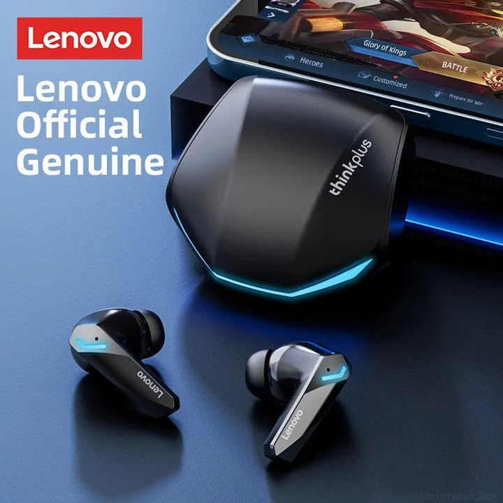 Lenovo GM2 Pro Bluetooth 5.3 Earphones Sports Headset Wireless In-Ear Gaming Low Latency Dual Mode Music Headphones New - Too-Eazy