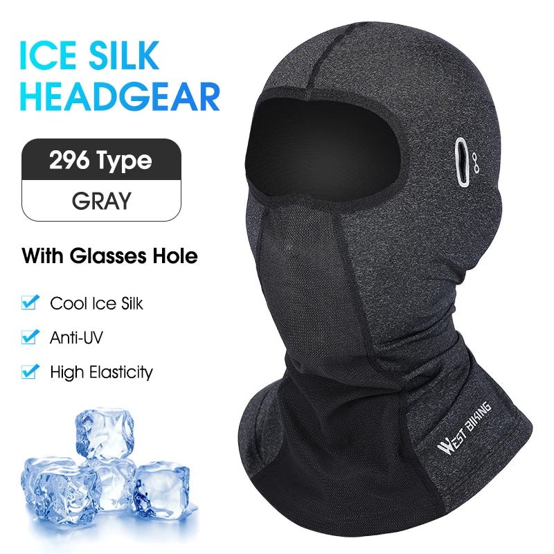 WEST BIKING Winter Warm Balaclava Hat Breathable Cycling Cap Outdoor Sport Full Face Cover Scarf Motorcycle Bike Helmet Liner - Too-Eazy