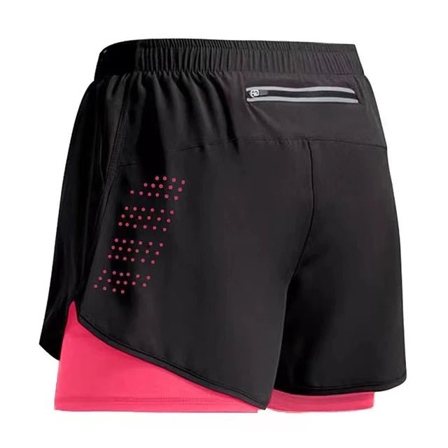 2023 Sport Shorts Men Sportswear Double-deck Training Short Pant Summer 2 In 1 Beach Homme Clothing Jogging Gym Running Shorts - Too-Eazy