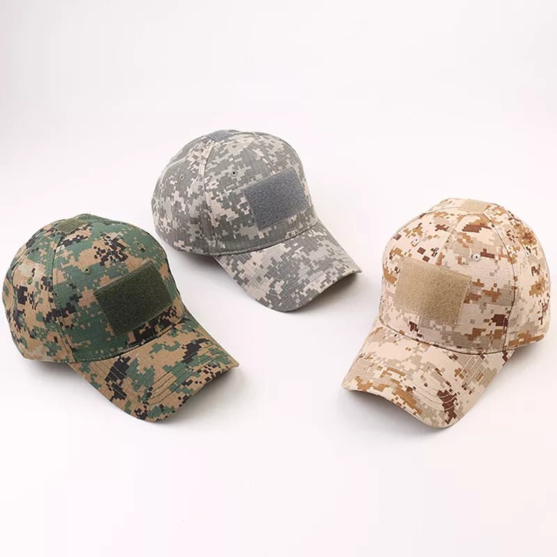 1PCS Military Baseball Caps Camouflage Tactical Army Soldier Combat Paintball Adjustable Summer Snapback Sun Hats Men Women - Too-Eazy