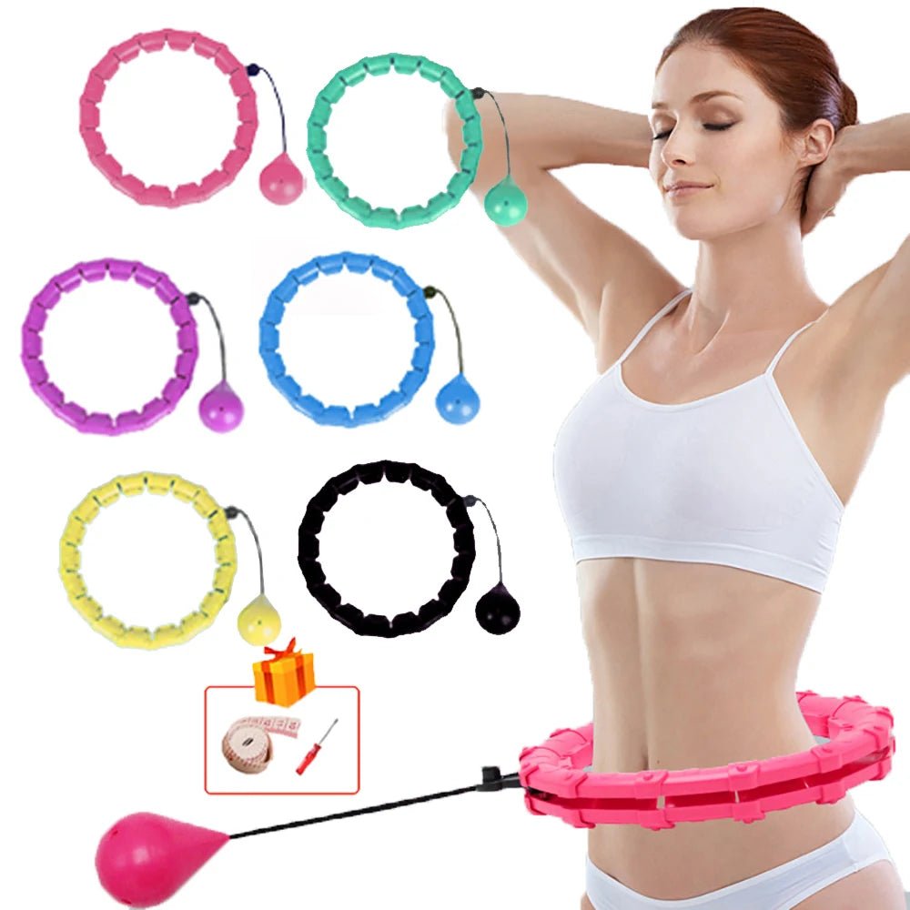 32/20/24/28 Adjustable Sport Hoops Thin Waist Exercise Detachable Massage Hoops Fitness Equipment Gym Home Training Weight loss - Too-Eazy