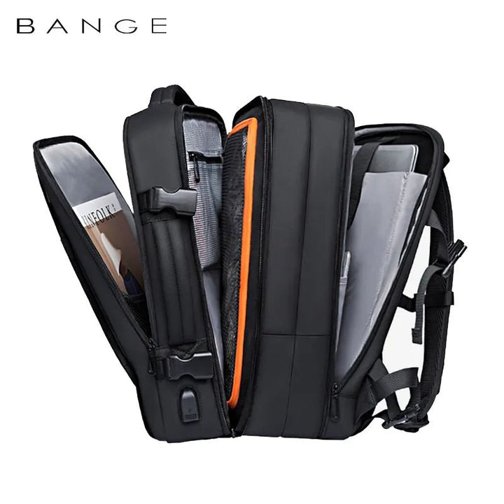 Travel Backpack Men Business Aesthetic Backpack School Expandable USB Bag Large Capacity 17.3 Laptop Waterproof Fashion Backpack - Too-Eazy