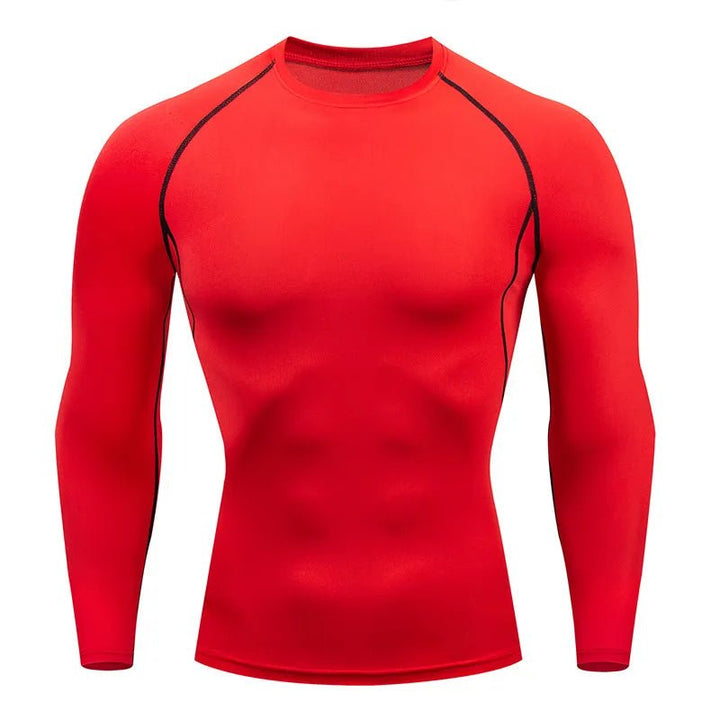 Men Workout Long Sleeve T- shirt Spring Autumn Gym Running Sport Men's T-shirts Fitness Sportswear Outdoor Tops For Men Clothes - Too-Eazy