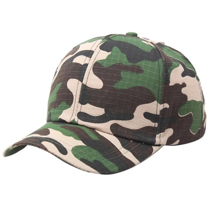 1PCS Military Baseball Caps Camouflage Tactical Army Soldier Combat Paintball Adjustable Summer Snapback Sun Hats Men Women - Too-Eazy