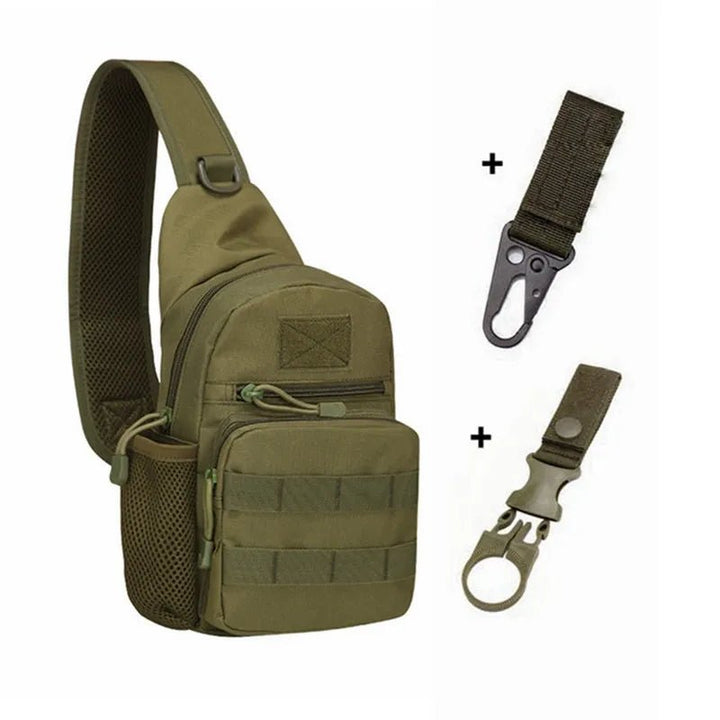 Military Tactical Shoulder Bag Men Hiking Backpack Nylon Outdoor Hunting Camping Fishing Molle Army Trekking Chest Sling Bag - Too-Eazy