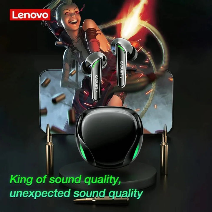 New Original Lenovo XT92 TWS Earphones Wireless Bluetooth Headphones Sports Gaming Headset Dual Stereo HIFI Bass Earbuds - Too-Eazy