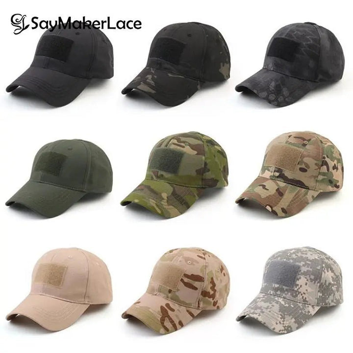 1PCS Military Baseball Caps Camouflage Tactical Army Soldier Combat Paintball Adjustable Summer Snapback Sun Hats Men Women - Too-Eazy