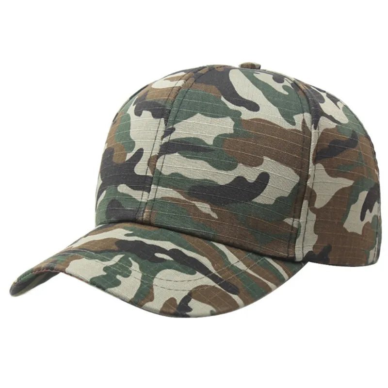 1PCS Military Baseball Caps Camouflage Tactical Army Soldier Combat Paintball Adjustable Summer Snapback Sun Hats Men Women - Too-Eazy