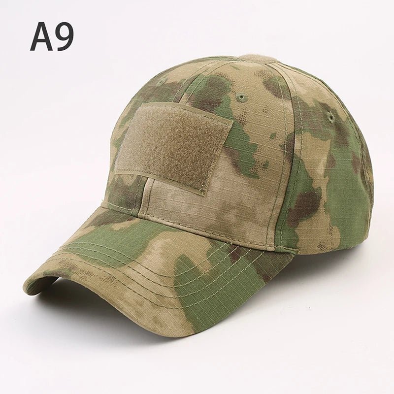 1PCS Military Baseball Caps Camouflage Tactical Army Soldier Combat Paintball Adjustable Summer Snapback Sun Hats Men Women - Too-Eazy