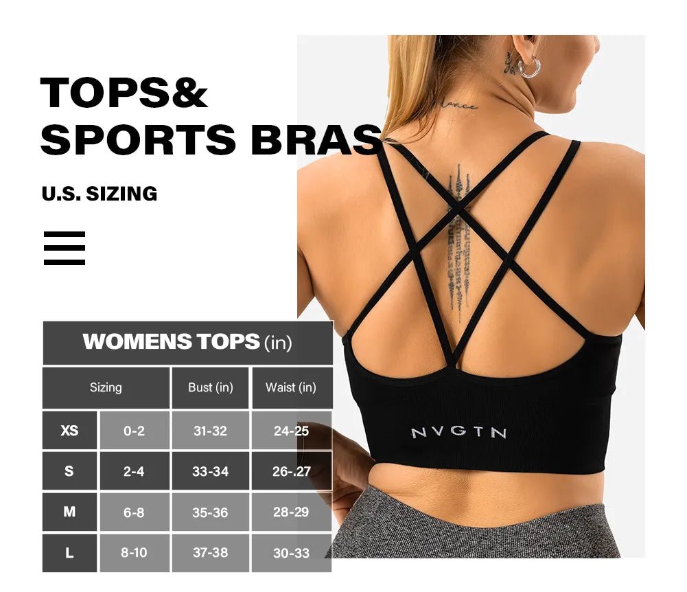 Nvgtn Seamless Flourish Seamless Bra Spandex Top Woman Fitness Elastic Breathable Breast Enhancement Leisure Sports Underwear - Too-Eazy