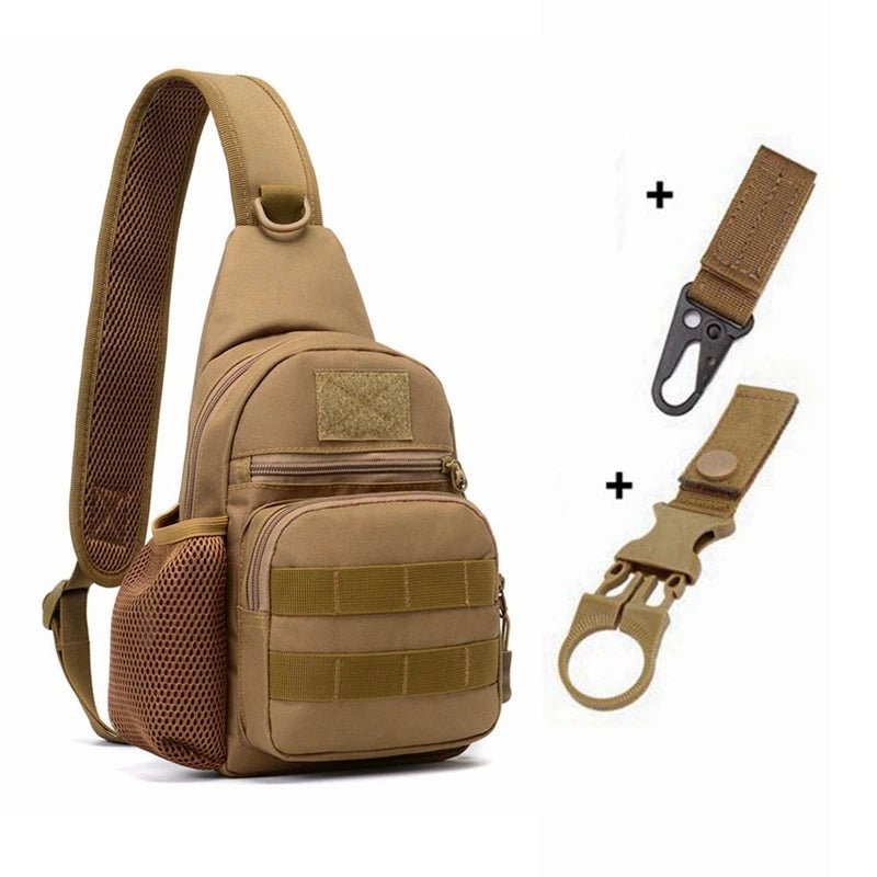 Military Tactical Shoulder Bag Men Hiking Backpack Nylon Outdoor Hunting Camping Fishing Molle Army Trekking Chest Sling Bag - Too-Eazy