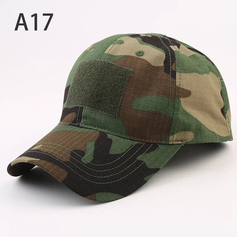 1PCS Military Baseball Caps Camouflage Tactical Army Soldier Combat Paintball Adjustable Summer Snapback Sun Hats Men Women - Too-Eazy