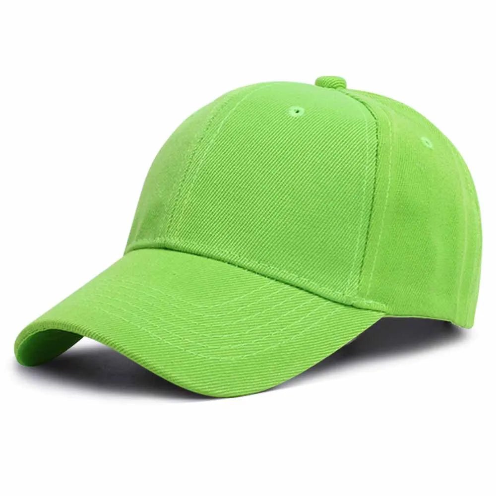 Men Women Multiple Colour Baseball Cap Peaked Cap Solid Color Adjustable Unisex Spring Summer Dad Hat Shade Sport Baseball Hats - Too-Eazy