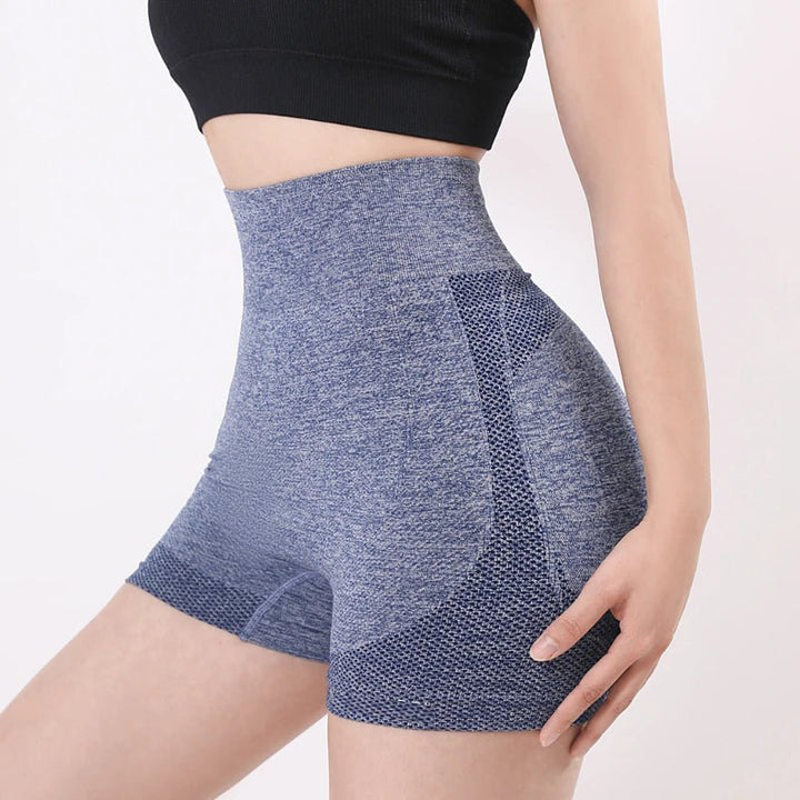 Sexy Booty Push Up Sport Yoga Shorts Women Seamless Spandex Running Cycling Short Fitness Leggings High Waist Female Gym Shorts - Too-Eazy