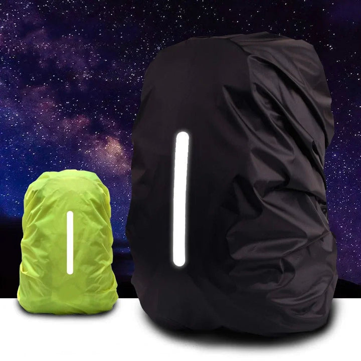 Reflective Waterproof Backpack Rain Cover Outdoor Sport Night Cycling Safety Light Raincover Case Bag Camping Hiking 25-75L - Too-Eazy